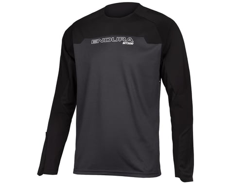 Endura MT500 Burner Long Sleeve Jersey (Black) (XL)